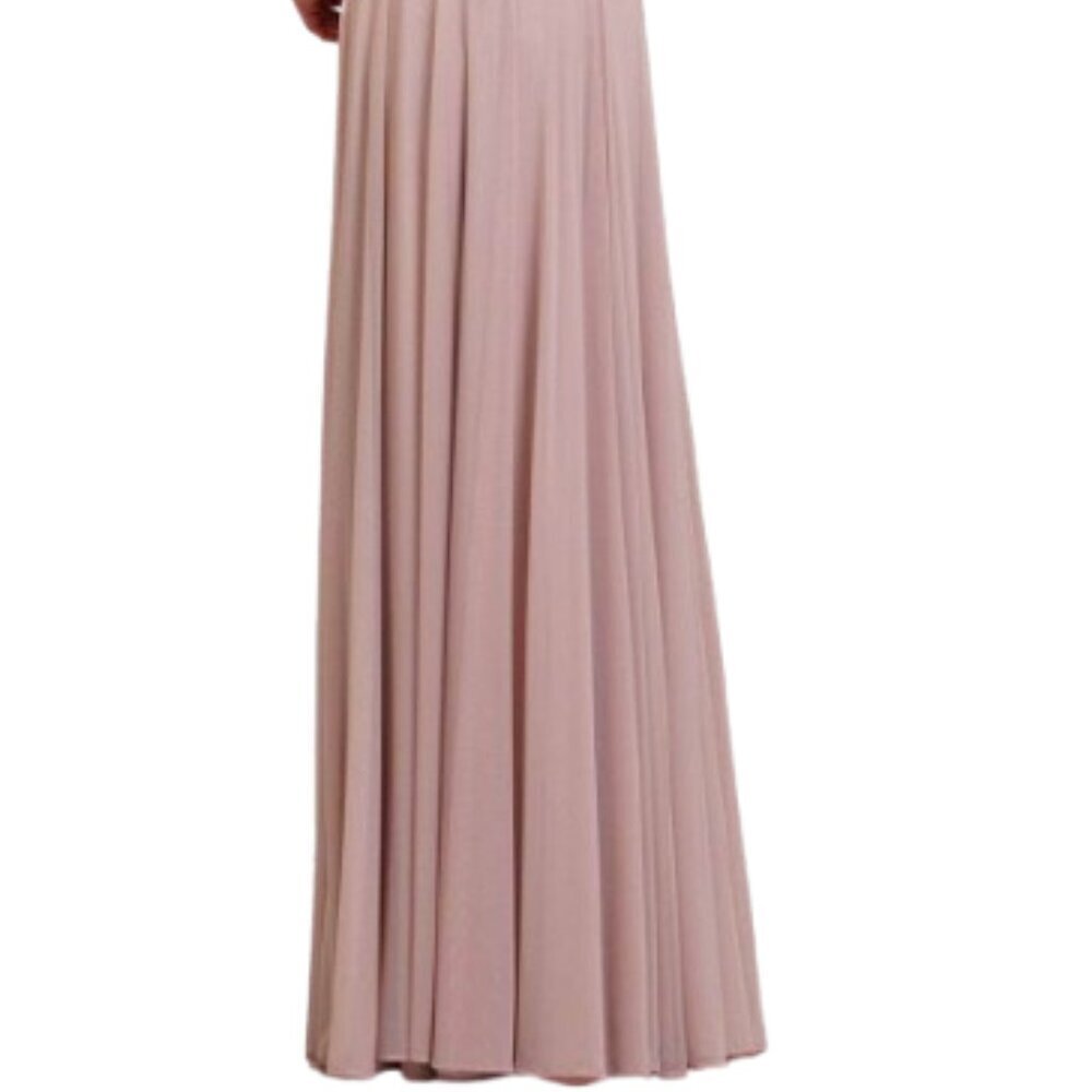SALE NWT Marsoni by Colors MV1302 Mesh Mother of the Bride Dress Mauve Size 26 - Picture 4 of 6